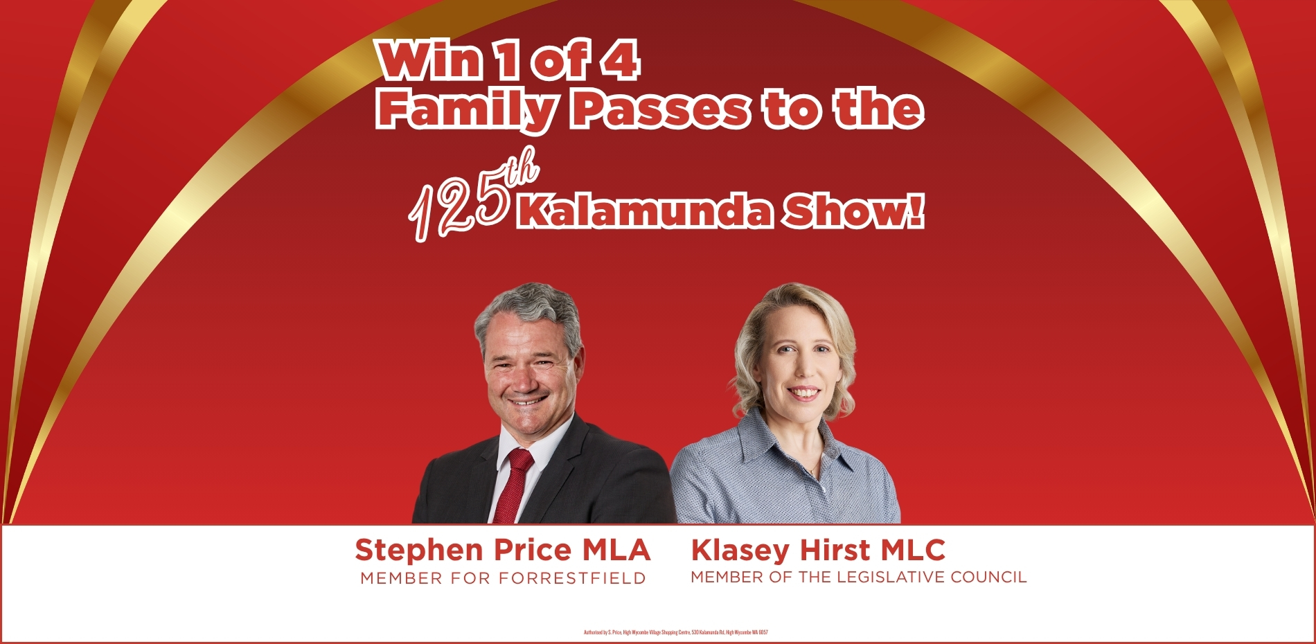 Win 1 of 4 family passes to the Kalamunda Show! Main Image